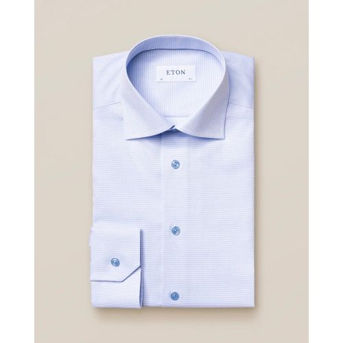 Eton Slim Fit Light Blue Shirt