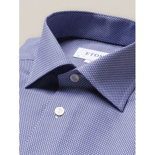 Light Blue Eton dobby shirt